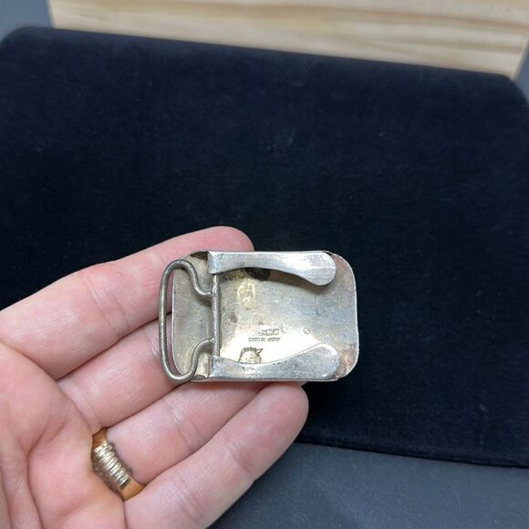 Siam sterling silver belt buckle 925 - Picture 3 of 3